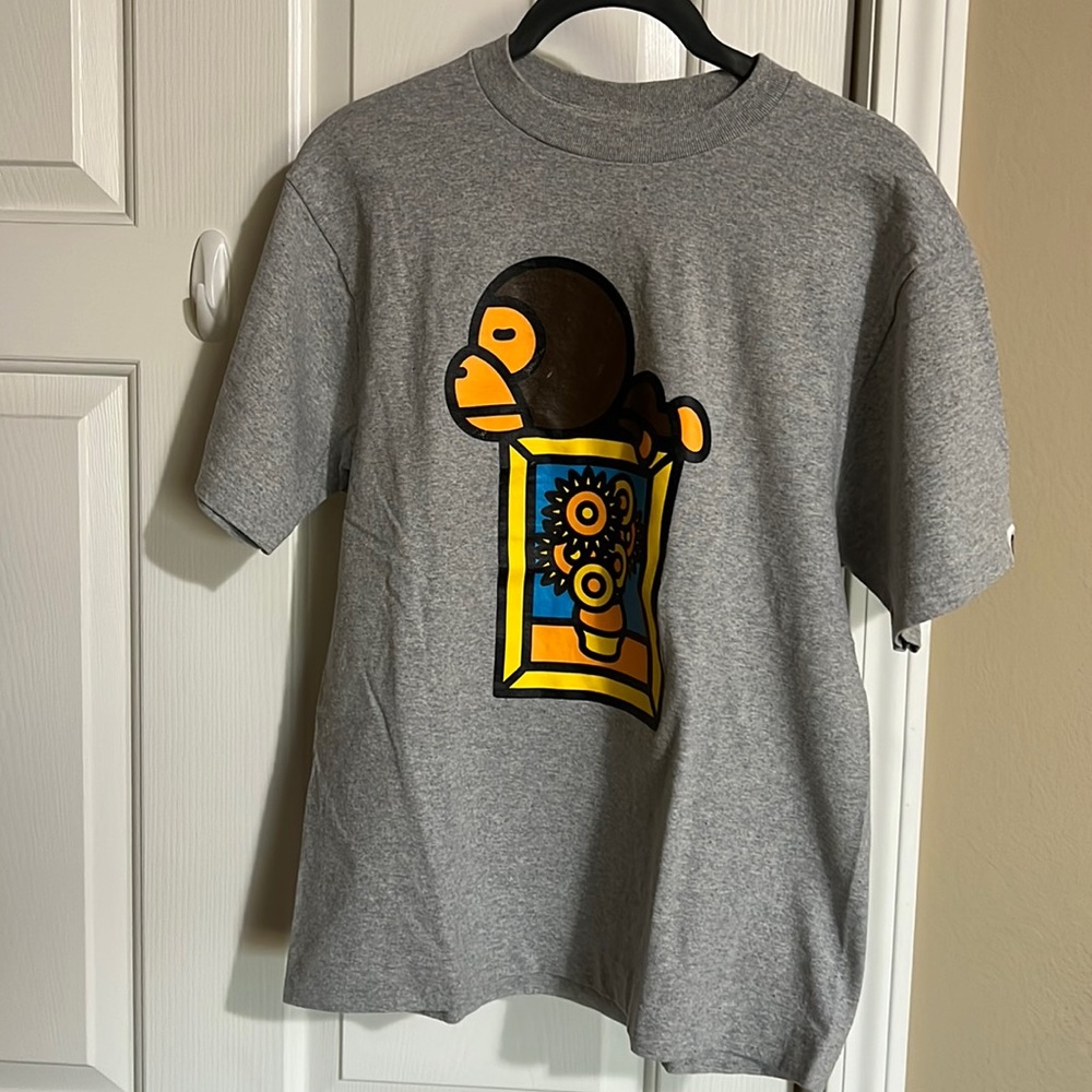 Bape babymilo gray tee